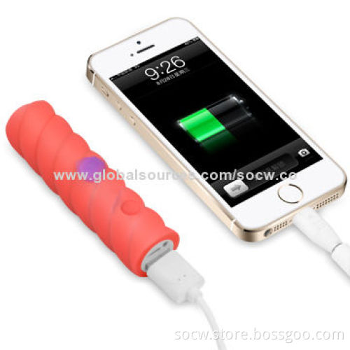 2,600mAh Candy Power Banks for Gifts with Energy-saving Function